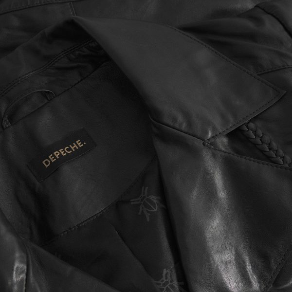 Brenda leather jacket   51188 - Black (Nero) Online – Bild 3