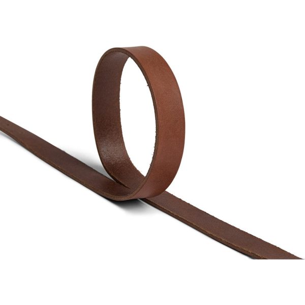 Timeless narrow belt in delicious leather quality   16086 - Cognac Rabatt – Bild 3