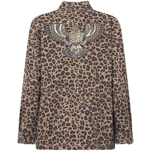 Jane leopard jacket   100162 - Leopard Printed Mode – Bild 2