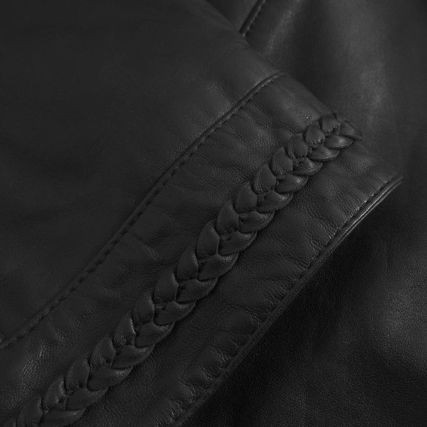 Brenda leather jacket   51188 - Black (Nero) Online – Bild 5