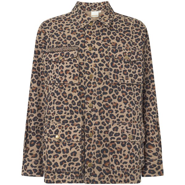 Jane leopard jacket   100162 - Leopard Printed Mode