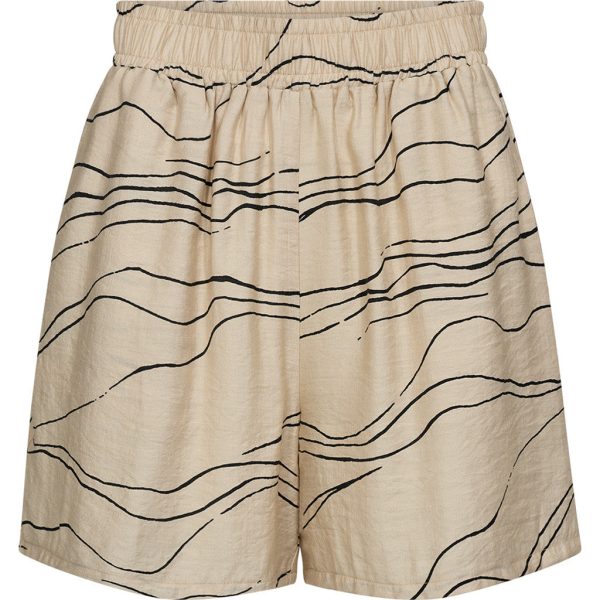 Evy shorts   100266 - Cream Graphic Angebot