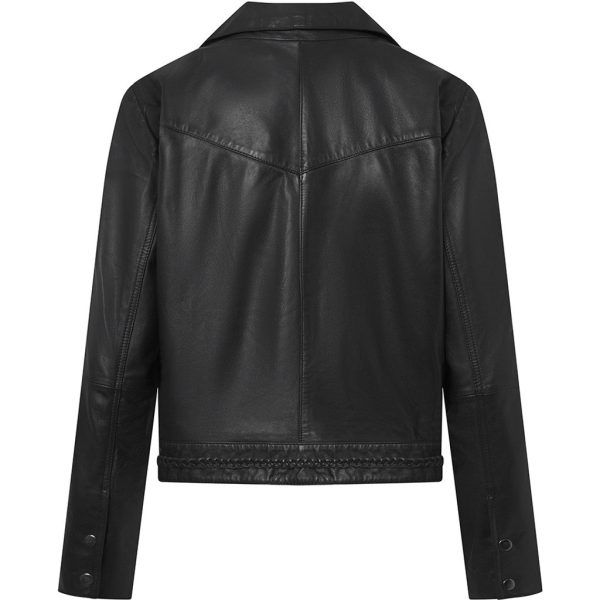 Brenda leather jacket   51188 - Black (Nero) Online – Bild 2