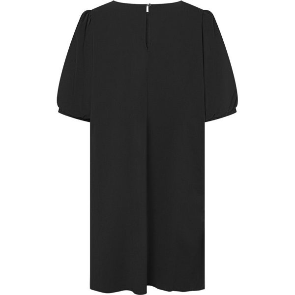 Short Abi dress with puff sleeves   100138 - Black (Nero) Rabatt – Bild 2