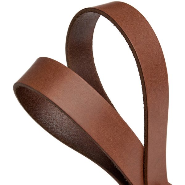 Timeless narrow belt in delicious leather quality   16086 - Cognac Rabatt – Bild 4