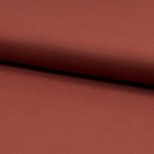 Baumwolle mit seidiger Haptik, Terracotta Jetzt online