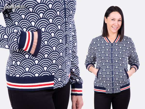 Schnittmuster Hanna Collegejacke by pattydoo Jetzt online – Bild 2
