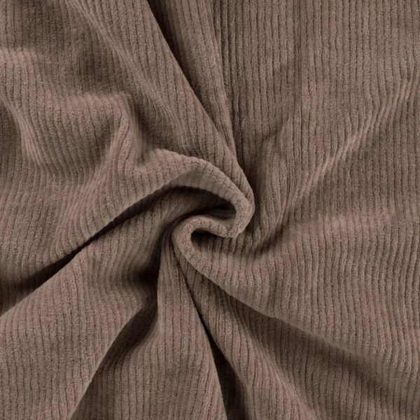 Cord- Jersey- Taupe Im Angebot