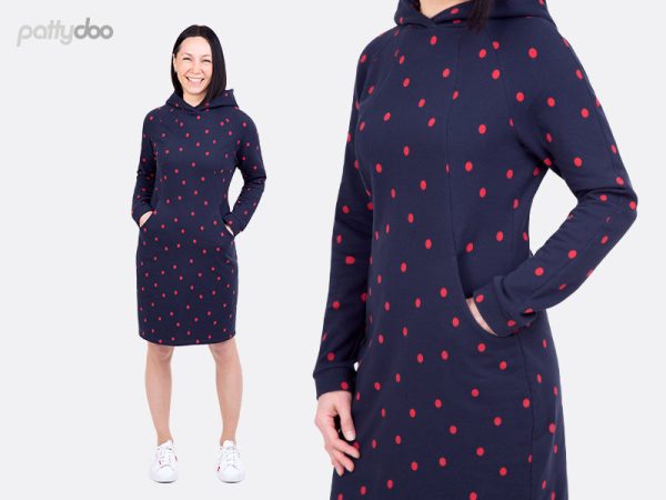 Schnittmuster Jade Sweatkleid by pattydoo Jetzt online – Bild 4