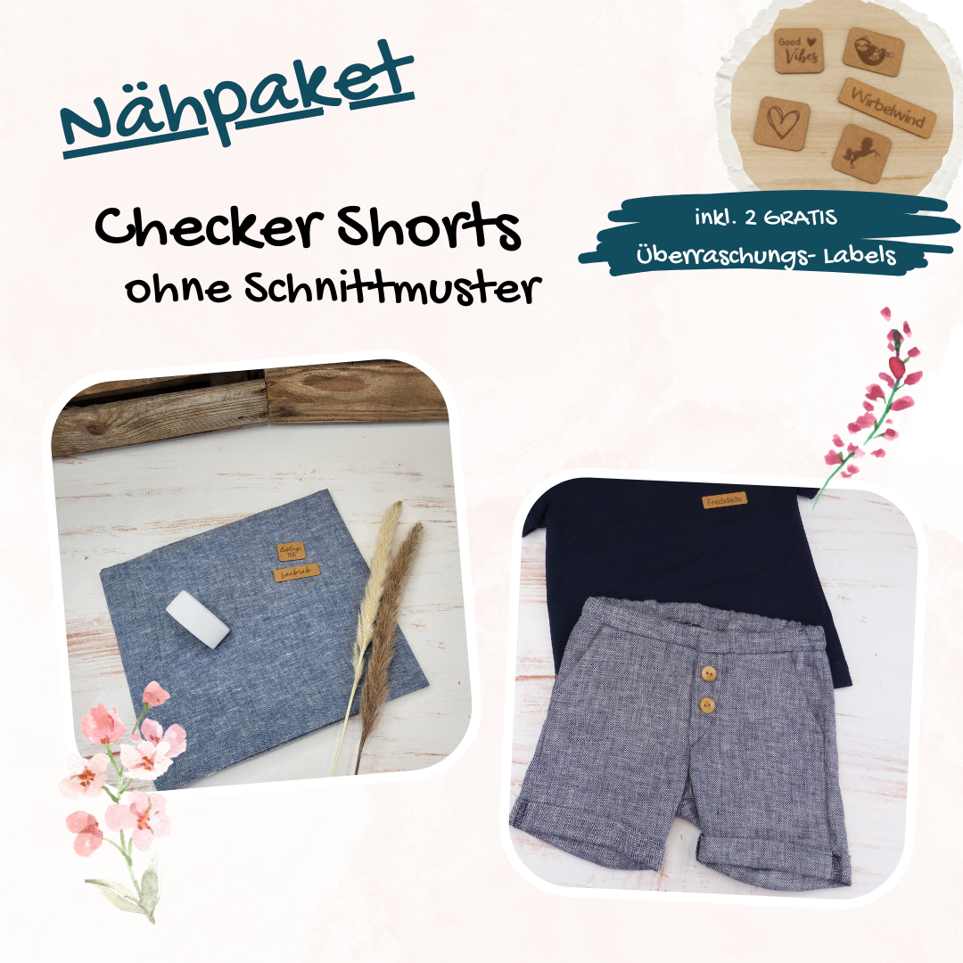 Nähpaket – Checker Shorts Online-Schn?ppchen