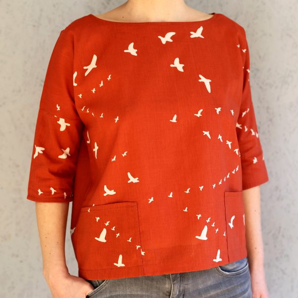 Bluse  FRAU AIKO | Papierschnitt Zu verkaufen – Bild 5