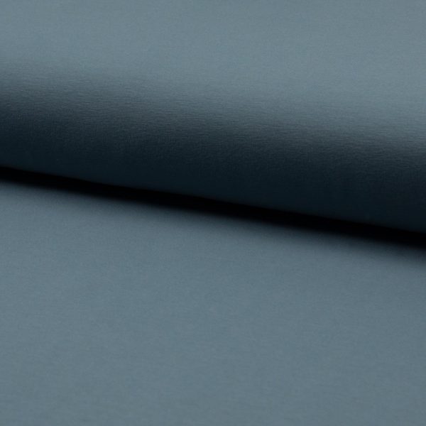 French Terry - Organic-  Dusty Blue Schn?ppchen