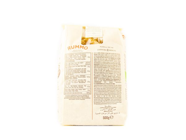 Rummo BIO INTEGRALE, Fusilli N°48, Vollkorn Hartweizengrieß Nudeln ohne Ei (vegan) Angebot – Bild 2