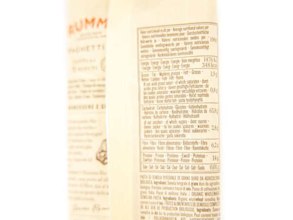 Rummo BIO INTEGRALE, Spaghetti N°3, Vollkorn Hartweizengrieß Nudeln ohne Ei (vegan) Angebot – Bild 3
