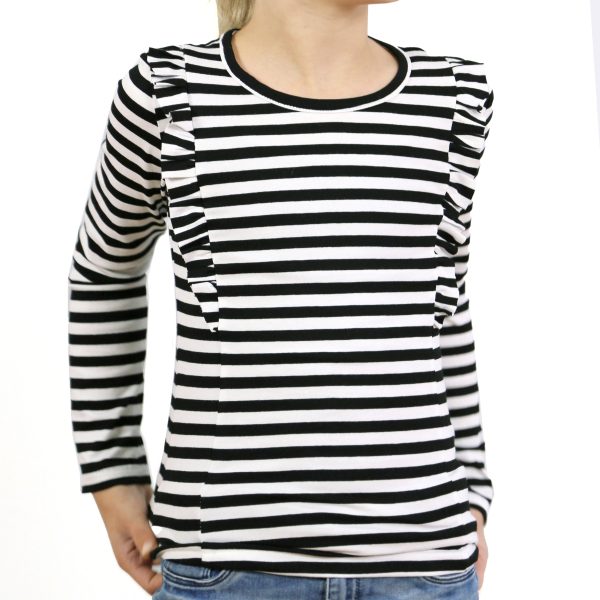 Rüschenshirt SARA | Papierschnitt Mode – Bild 4