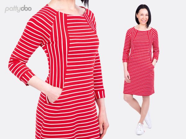Schnittmuster Jade Sweatkleid by pattydoo Jetzt online – Bild 5