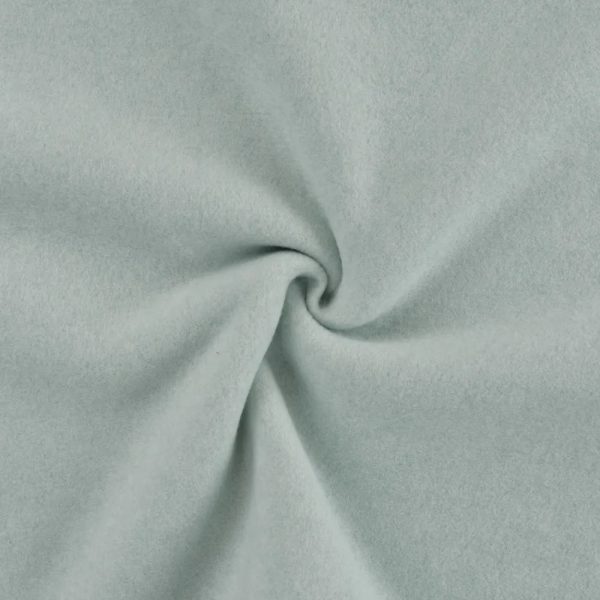 Organic Baumwoll Fleece - mint meliert Online