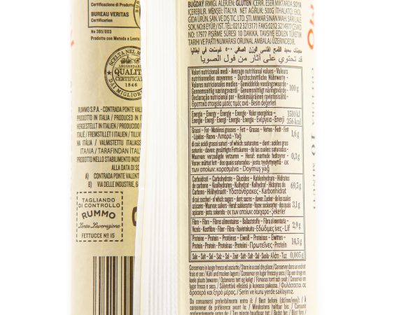 Rummo Fettuccine N°15, Nudeln aus Hartweizengrieß ohne Ei (vegane Pasta) Online – Bild 3