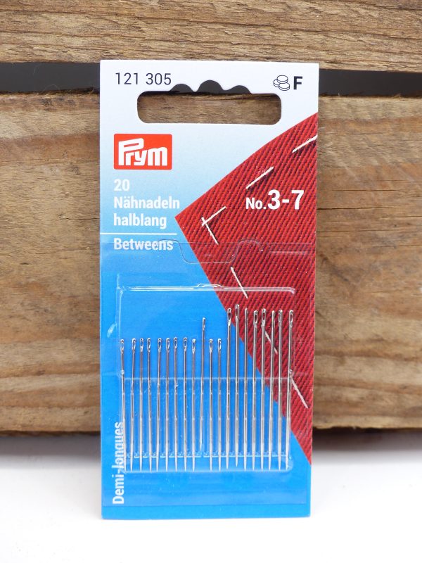 Nähnadeln halblang, Nr. 3-7, sortiert Mode