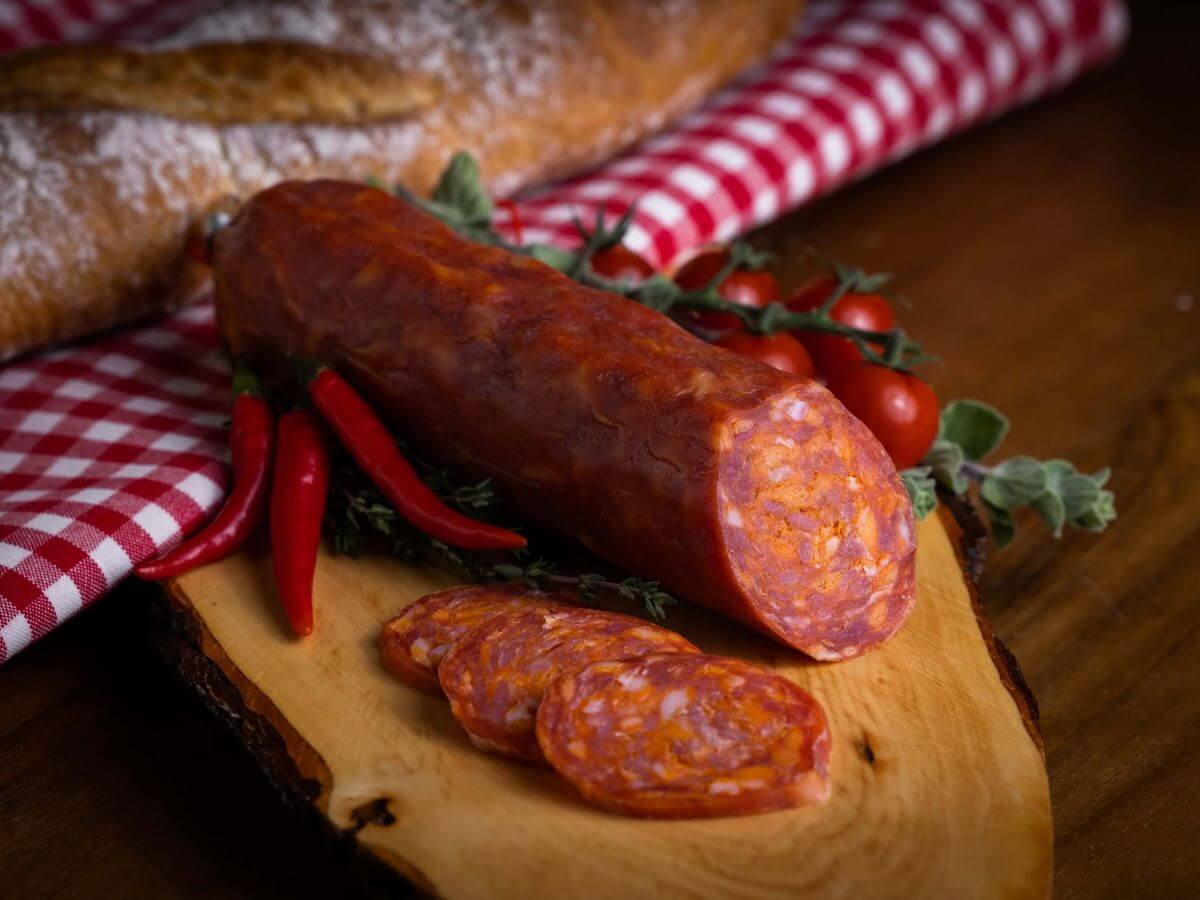 Salsiccia Piccante  Tipo Napoli , feurig, mind. 300g Mode