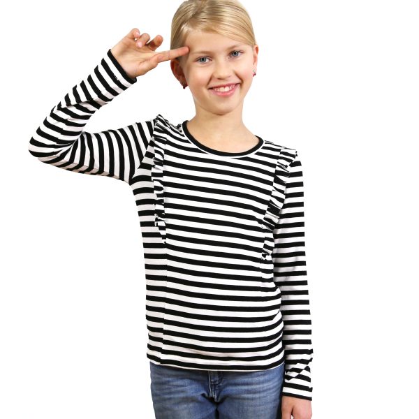 Rüschenshirt SARA | Papierschnitt Mode – Bild 2