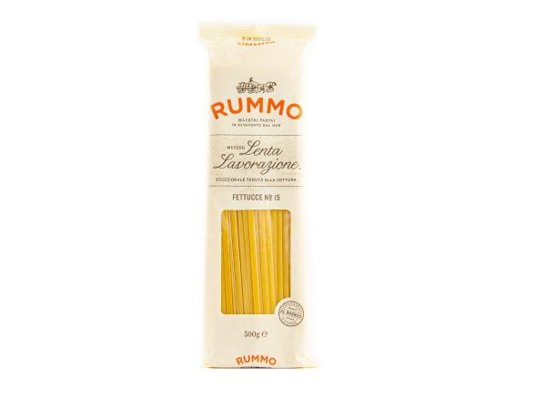 Rummo Fettuccine N°15, Nudeln aus Hartweizengrieß ohne Ei (vegane Pasta) Online