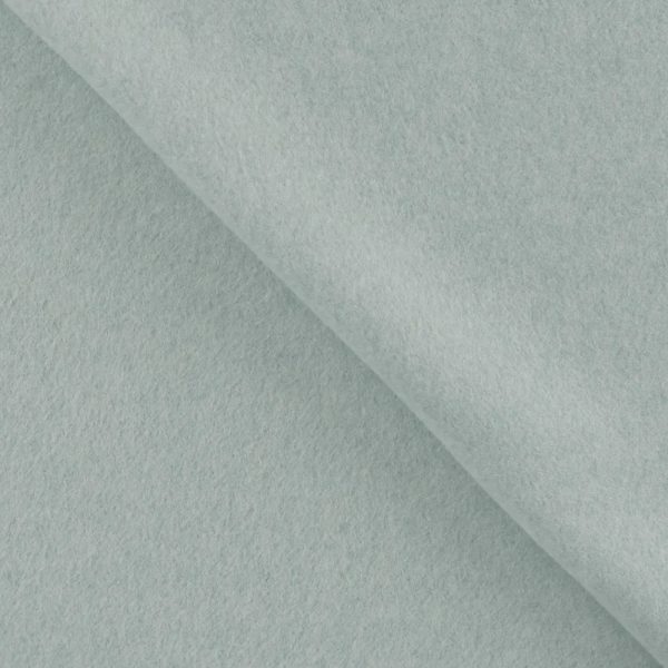 Organic Baumwoll Fleece - mint meliert Online – Bild 2